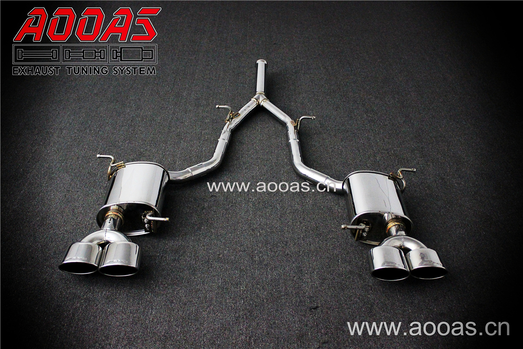 Mercedes Benz SLK200 R172 Match AMG Bumper All SS304 / Catback System